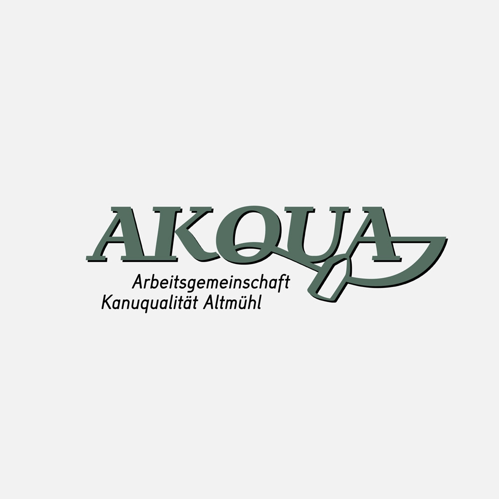 Logo-Design für AKQUA e.V. – Arbeitsgemeinschaft Kanuqualität Altmühl